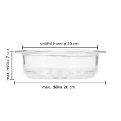 Vaření v páře 20 cm