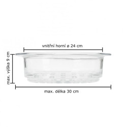 Vaření v páře 24 cm - indukce