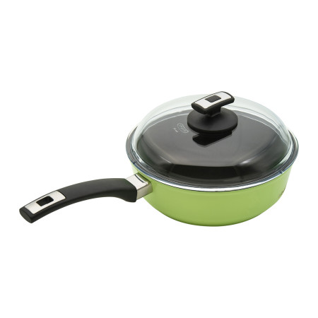 Titanová pánev TIT247 ø 24 cm x 7 / 2.7 l cm světle zelená