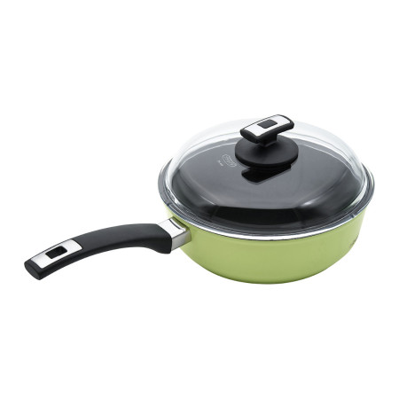 Titanová pánev TIT247 ø 24 cm x 7 / 2.7 l cm, světle zelená
